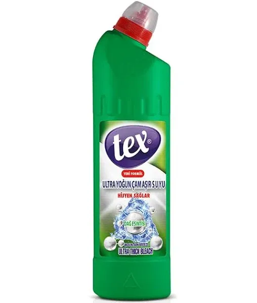 Tex Ultra Yoğun Çamaşır Suyu Dağ Esintisi 750 ml